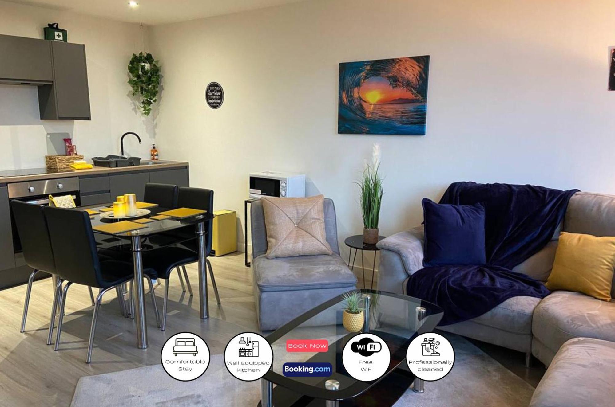 Centrally Located Cosy 2 Bed Duplex City Apartment By Green Haven Escapes In Bradford Bradford  Zewnętrze zdjęcie